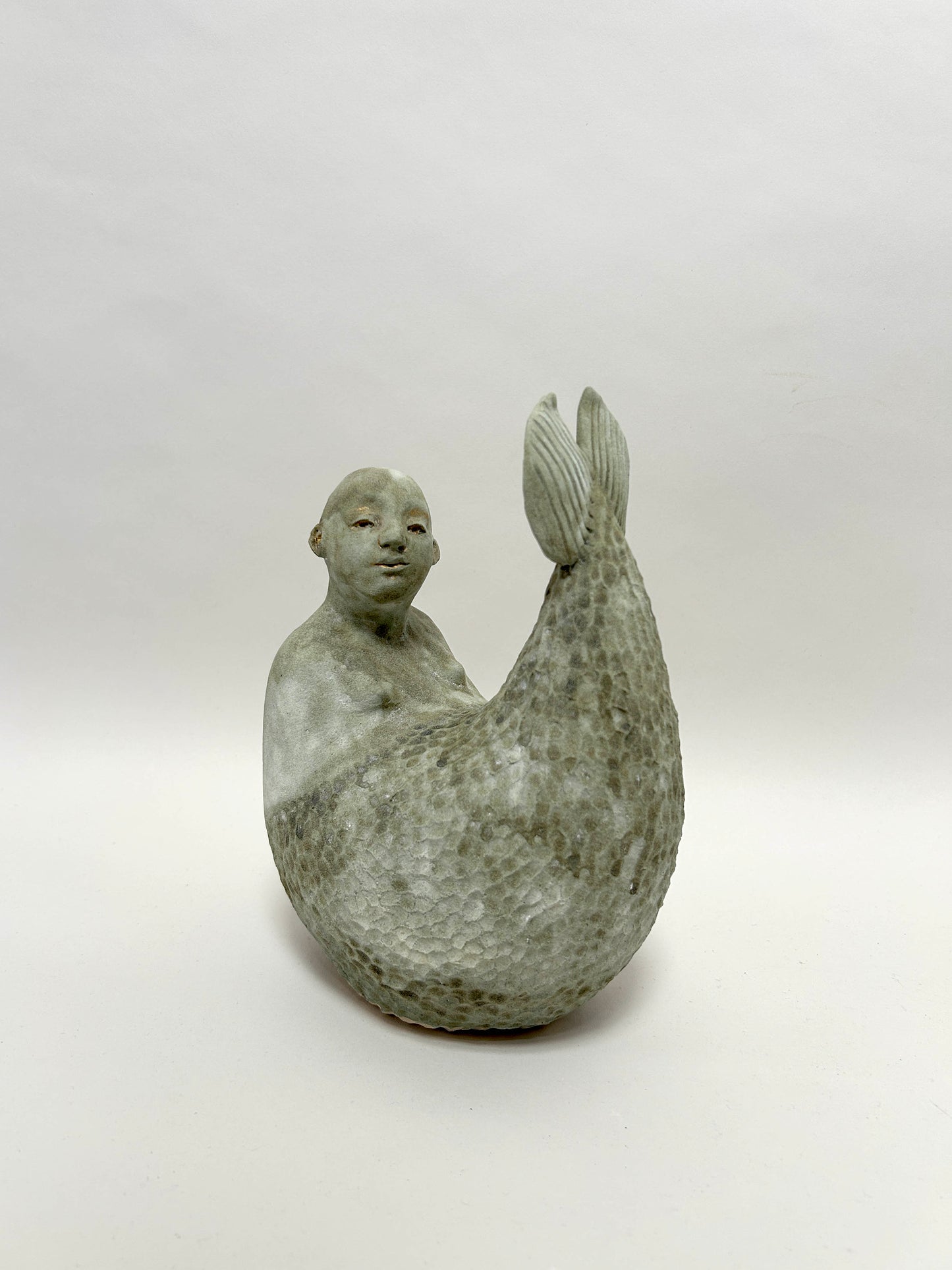 Half Moon Mermaid (Sculpture)