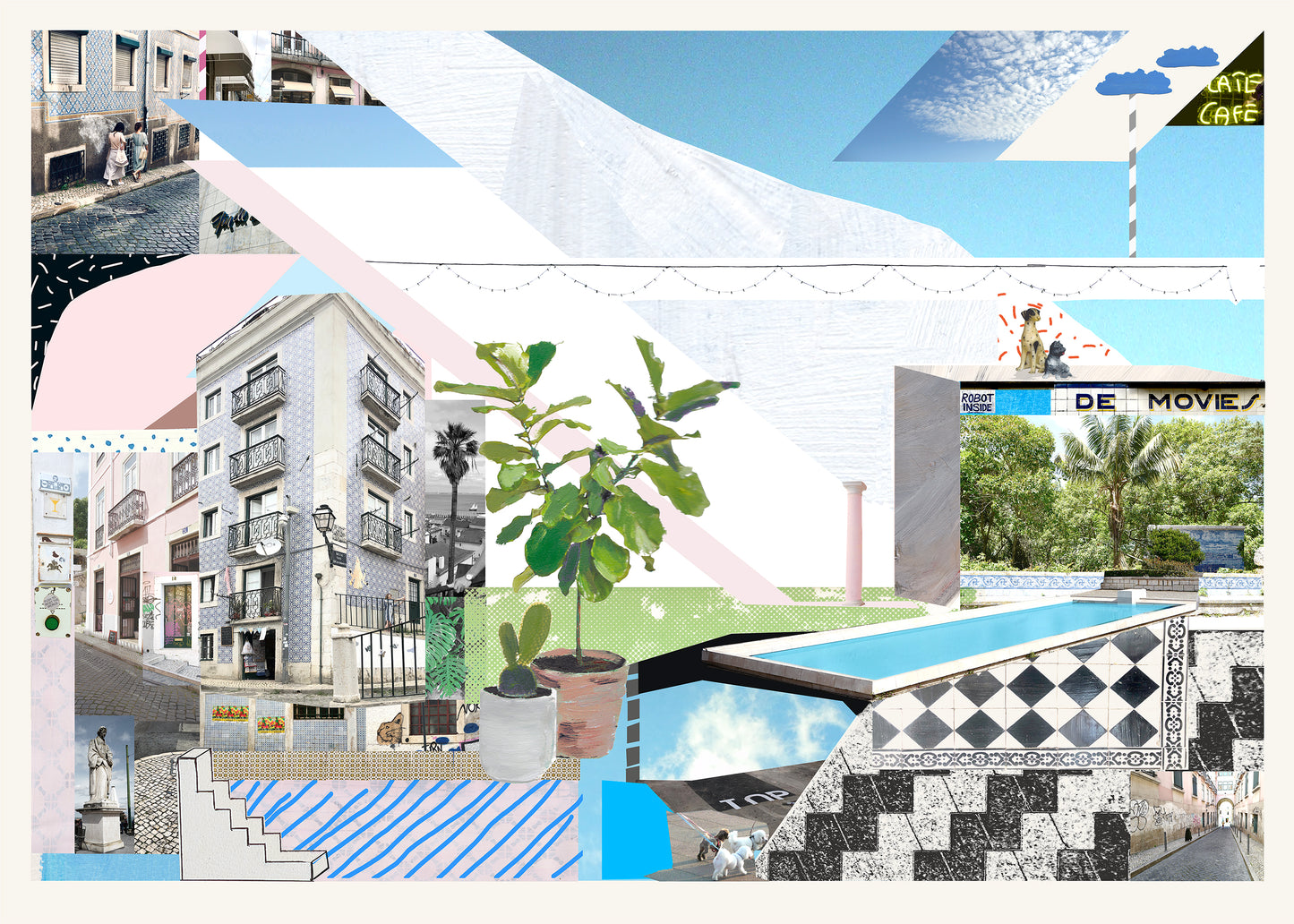 Under a Hot Dusky Sky (Print)