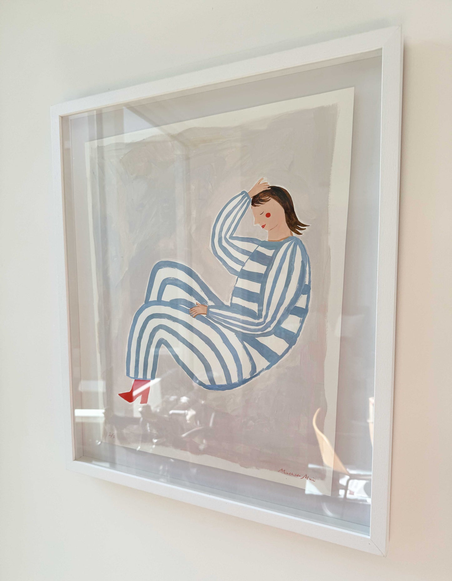 Cowgirl In Pyjamas II (Original Artwork)