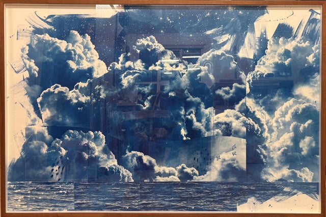 Handmade Landscape (Framed Original Artwork)