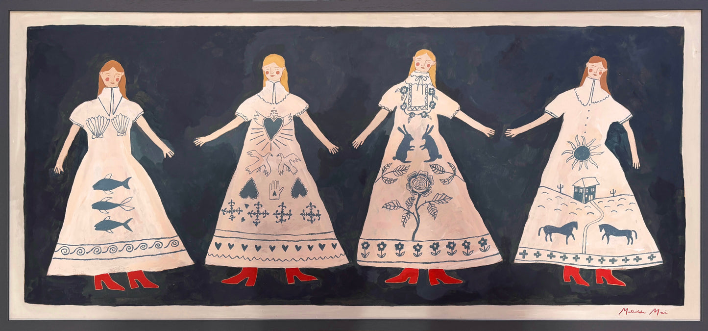 The Dancers (Original Artwork)