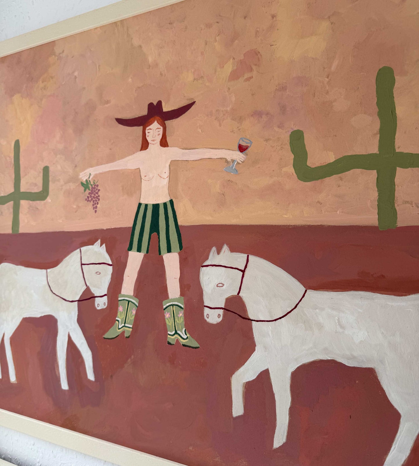 Dancing with Horses (Original Artwork)