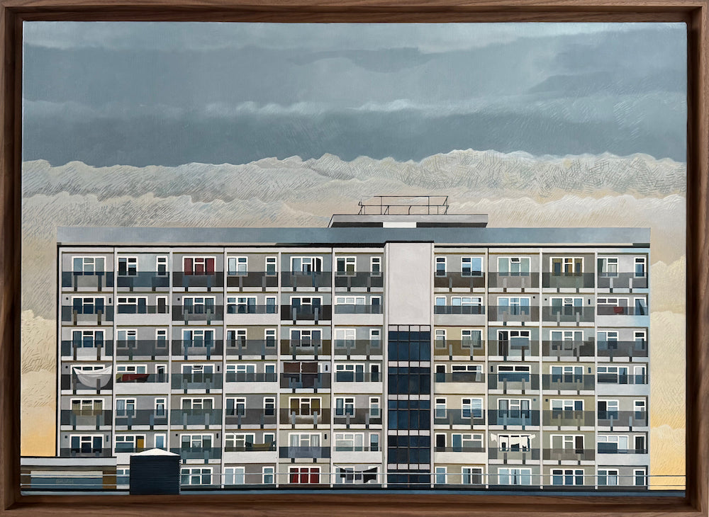 From The Platform In Hoxton (Original Artwork)