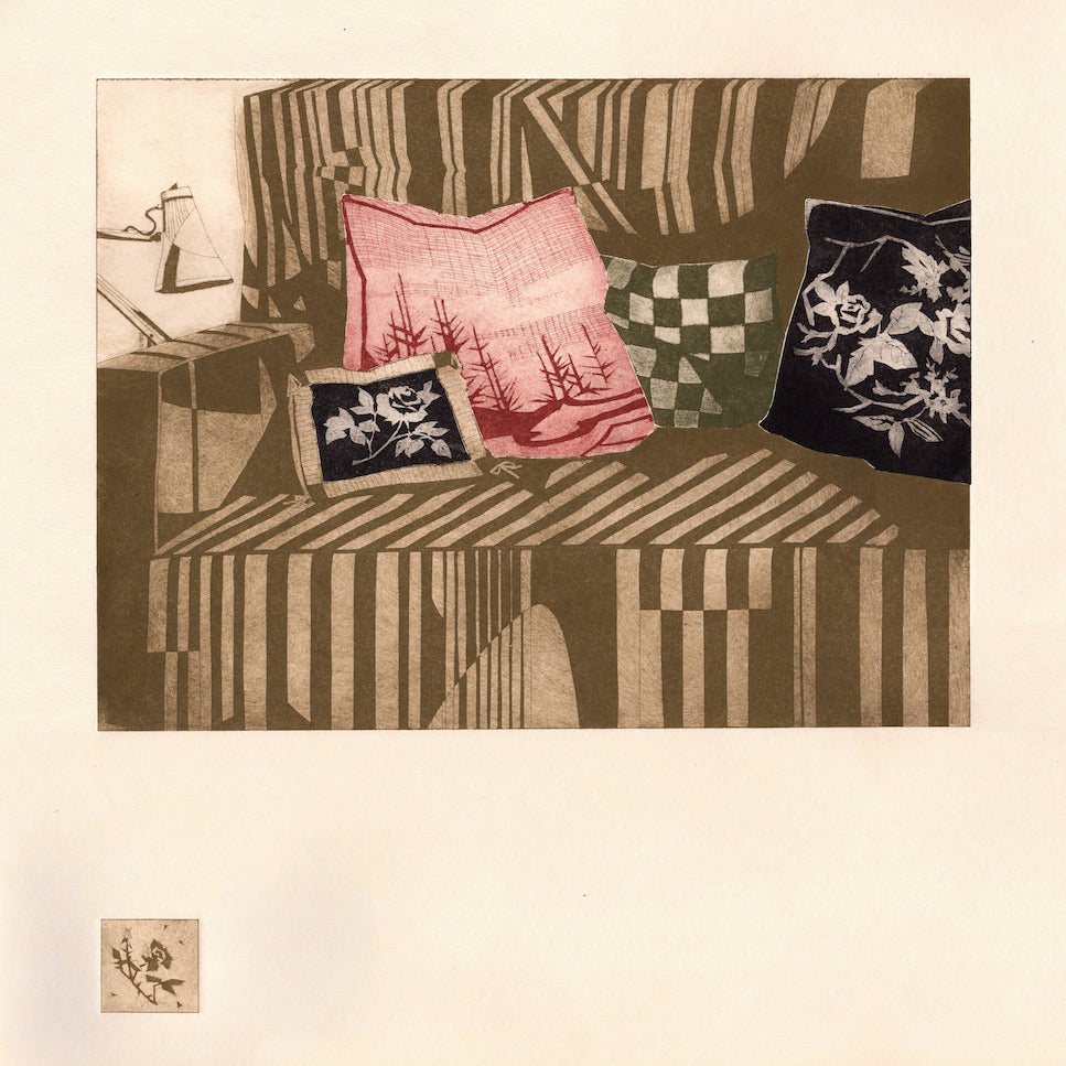 Soft Seductions (Collograph Print)