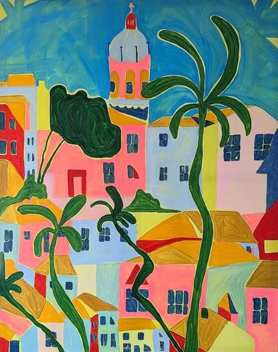 Lisbon Lovers (Original Artwork)