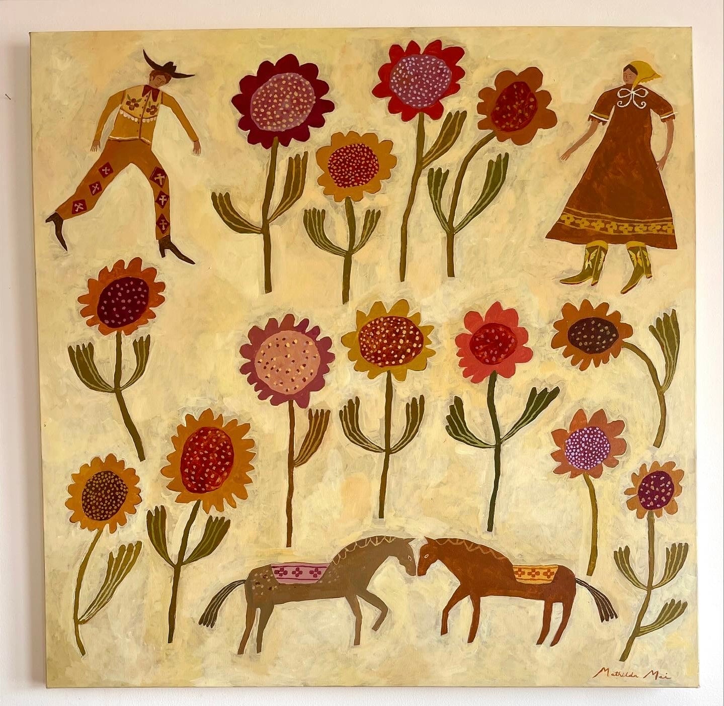 All In The Golden Afternoon (Original Artwork)