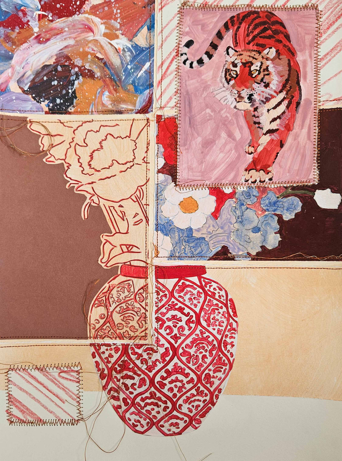 Still Life Collage I (Original Artwork)