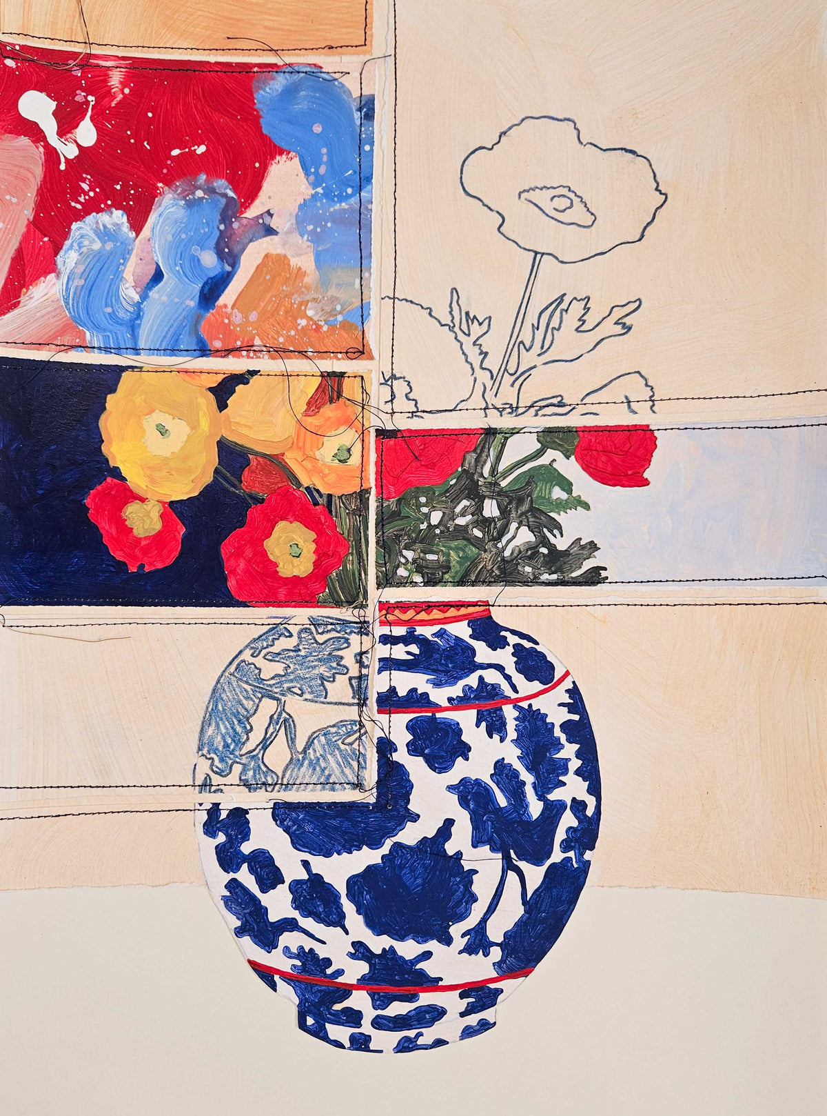 Still Life Collage V (Original Artwork)