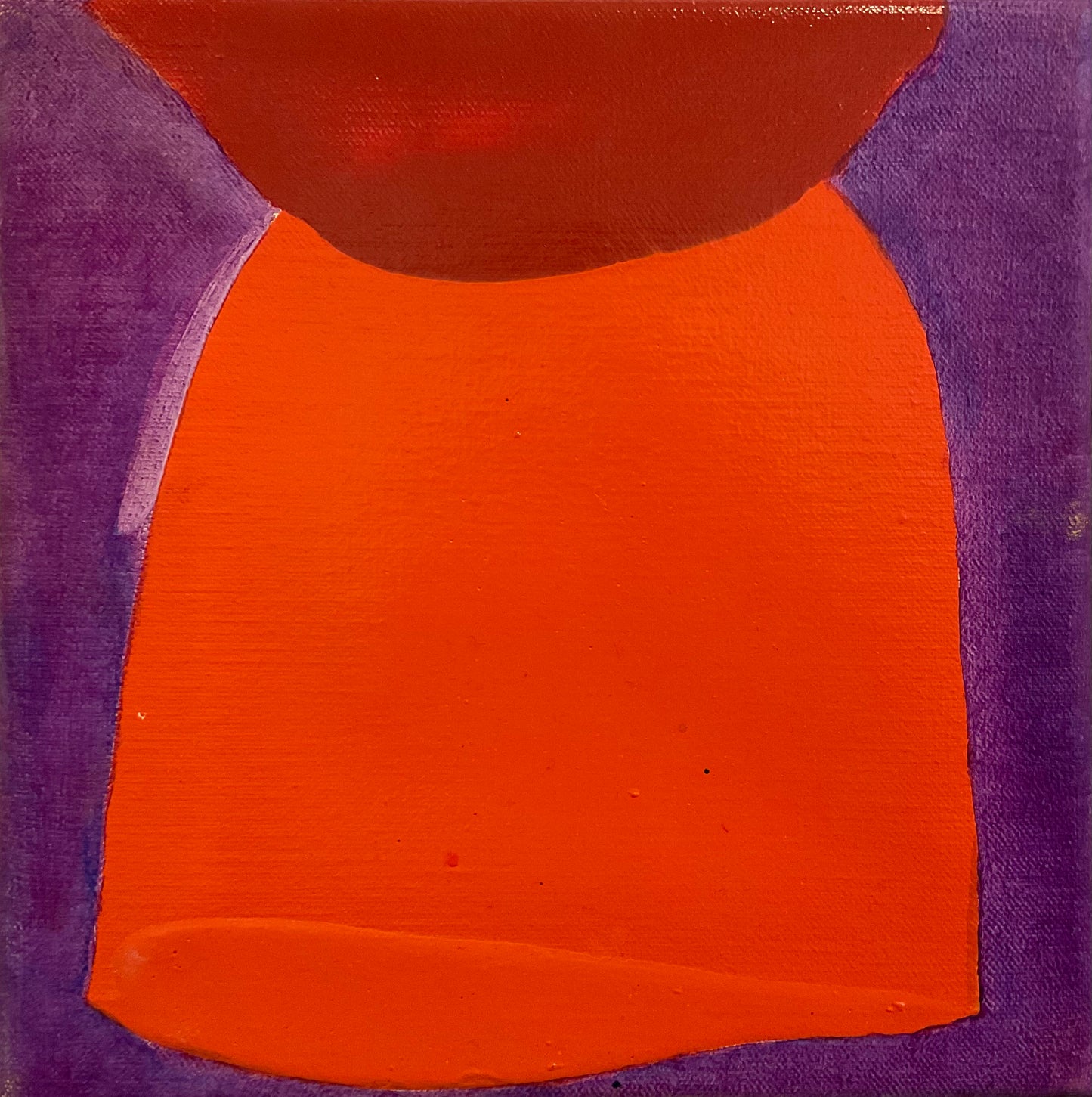 Orange Hello (Original Artwork)