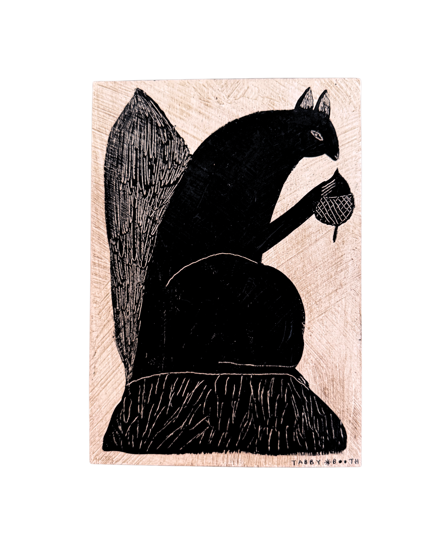 Staffordshire Squirrel (Original Artwork)