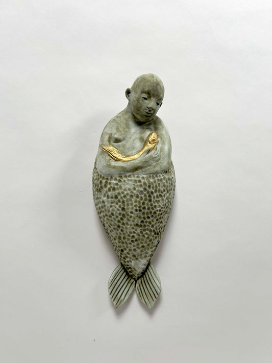 Mama Mermaid (Sculpture)