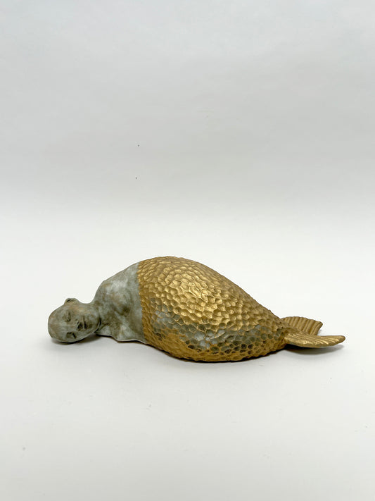 Sleeping Mermaid (Sculpture)