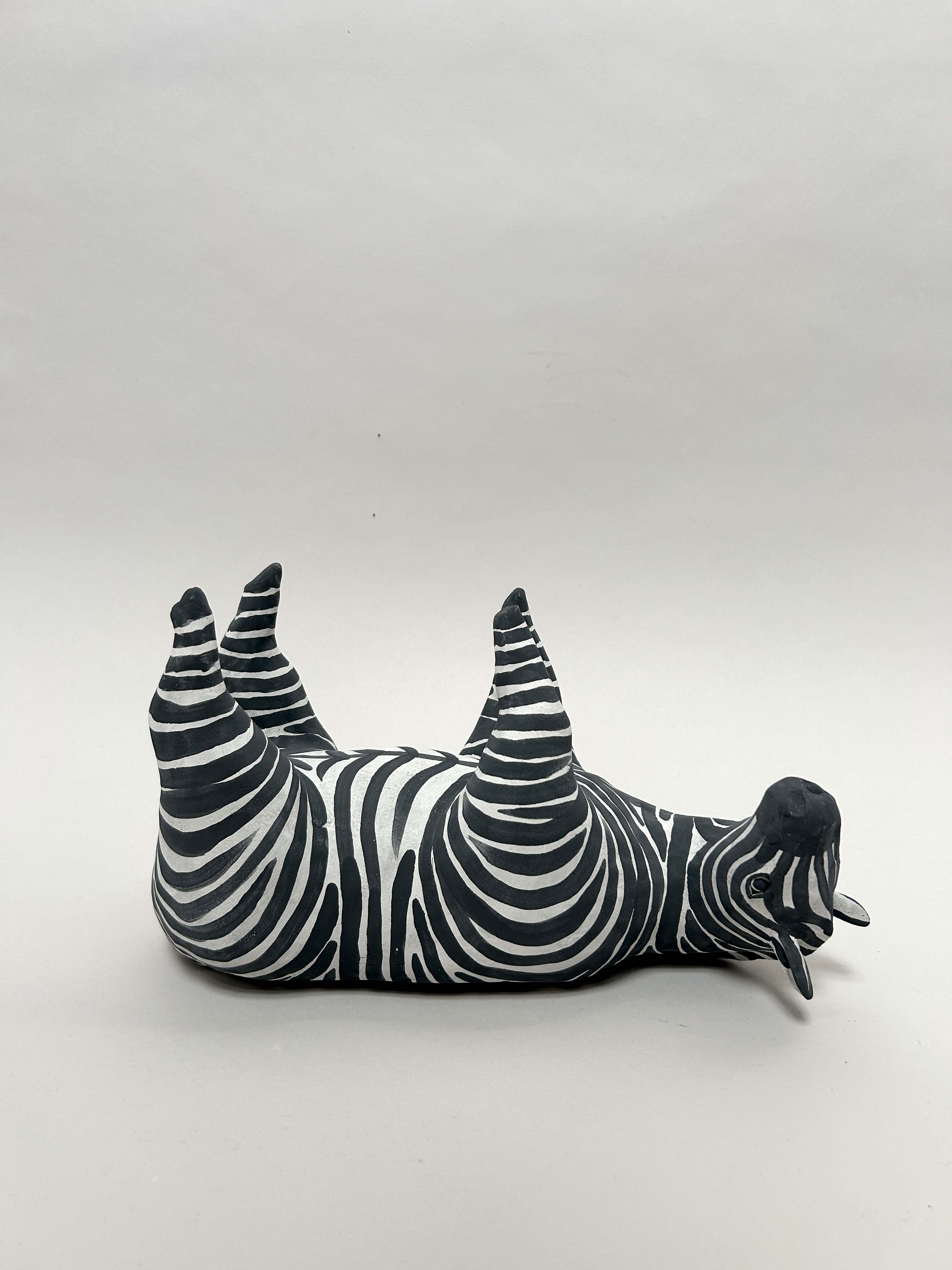 Upside Down Zebra (Sculpture) – Art Friend Gallery