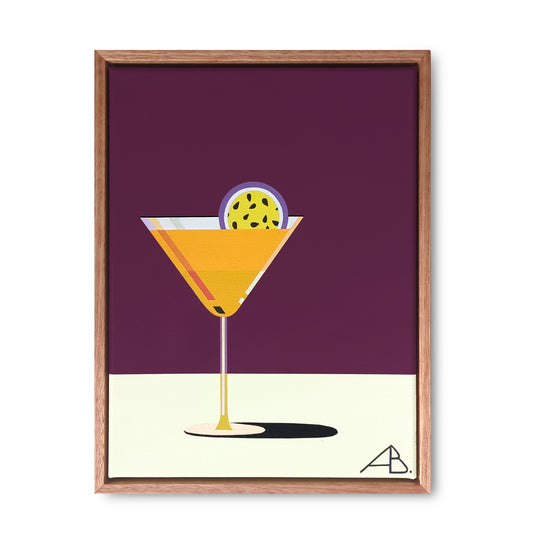 Passionfruit Martini No.2 (Original Artwork)