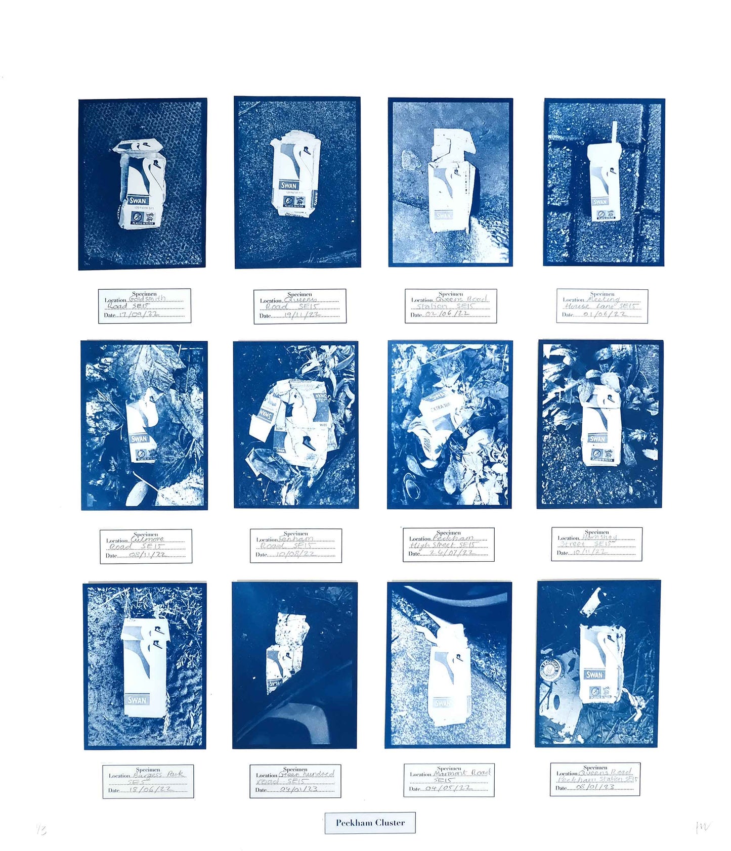 In Search Of Cygnus Peckham Cluster (Original Artwork)