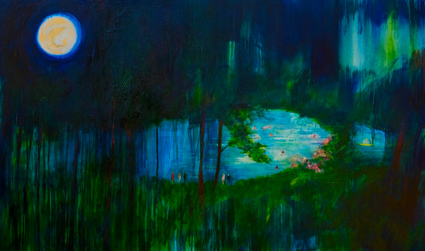 Night Swimmers (Original Artwork)