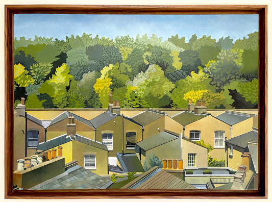 Back of Columbia Road (Original Artwork)