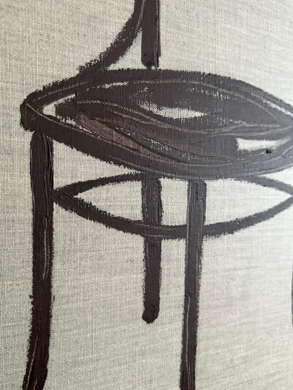 At The Bistro I (Original Artwork)