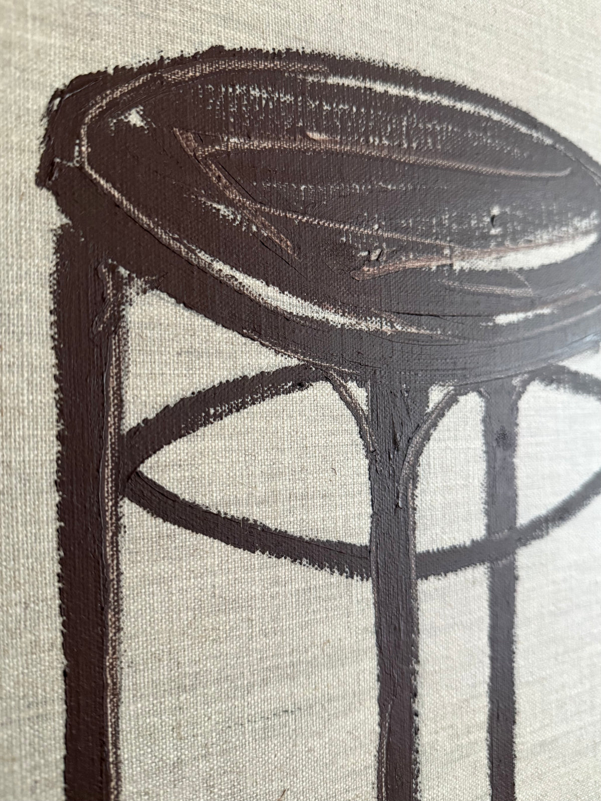 At The Bistro II (Original Artwork)
