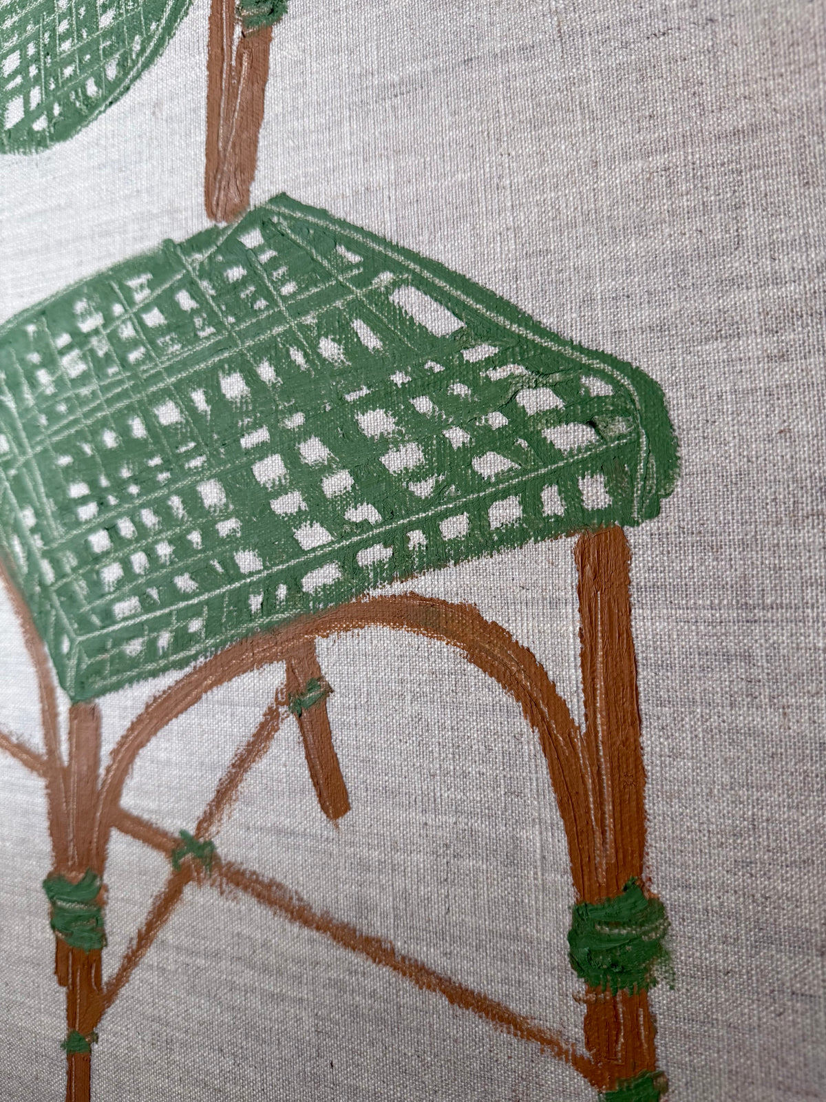 At The Bistro IV (Original Artwork)