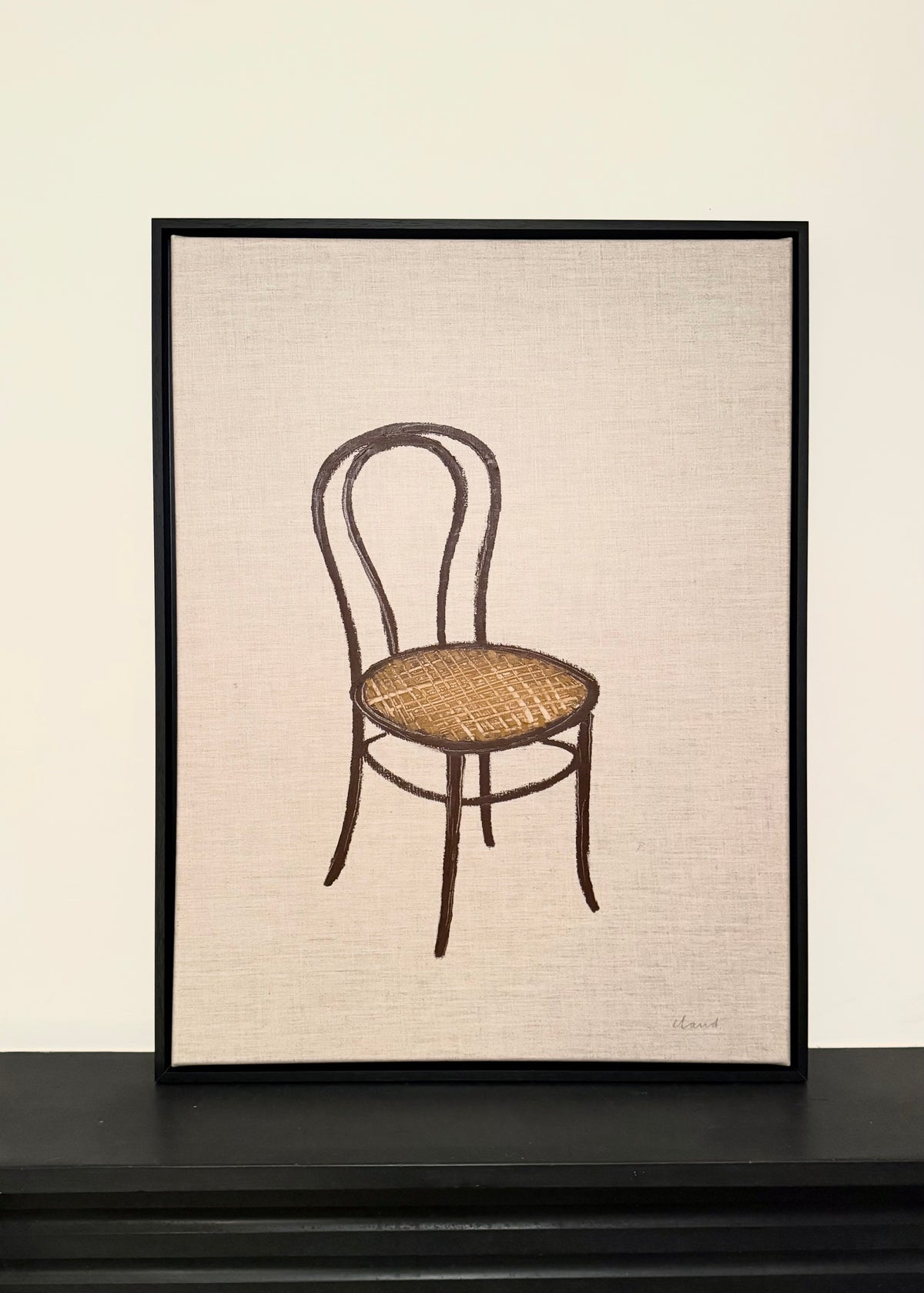 At The Bistro III (Original Artwork)