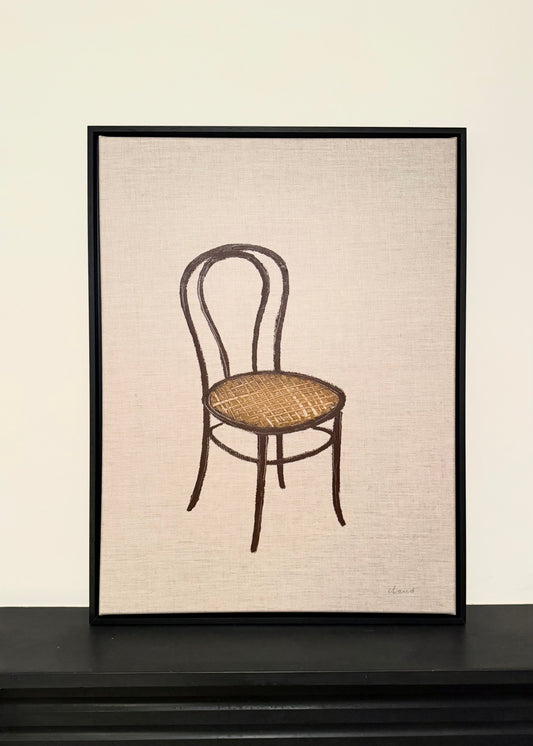 At The Bistro III (Original Artwork)