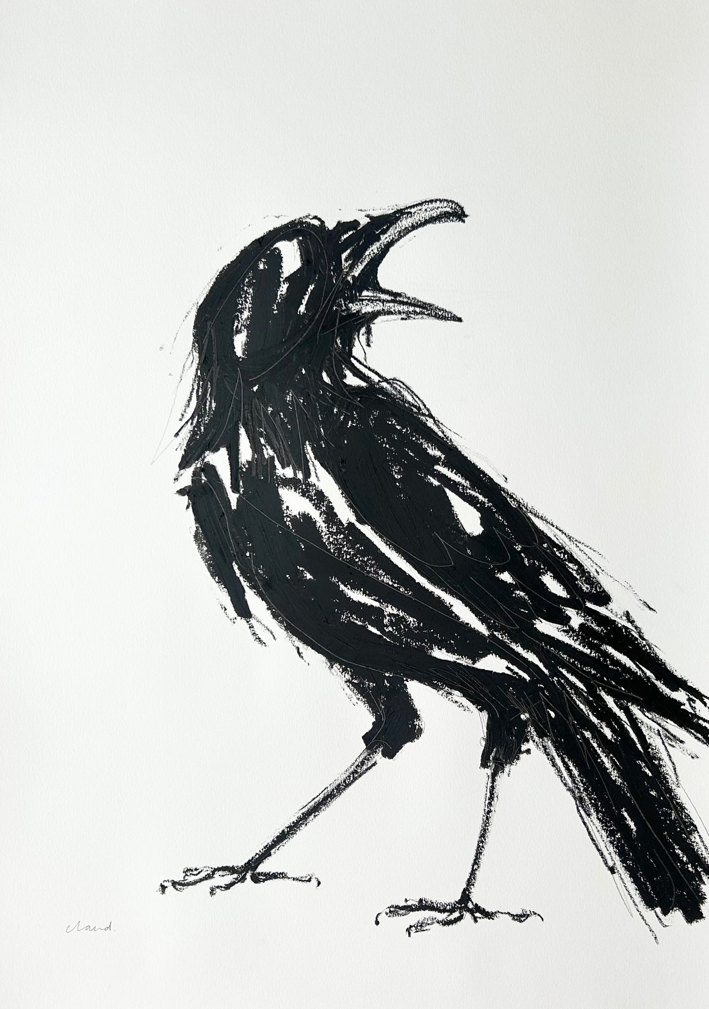 Calling Crow II (Original Artwork)