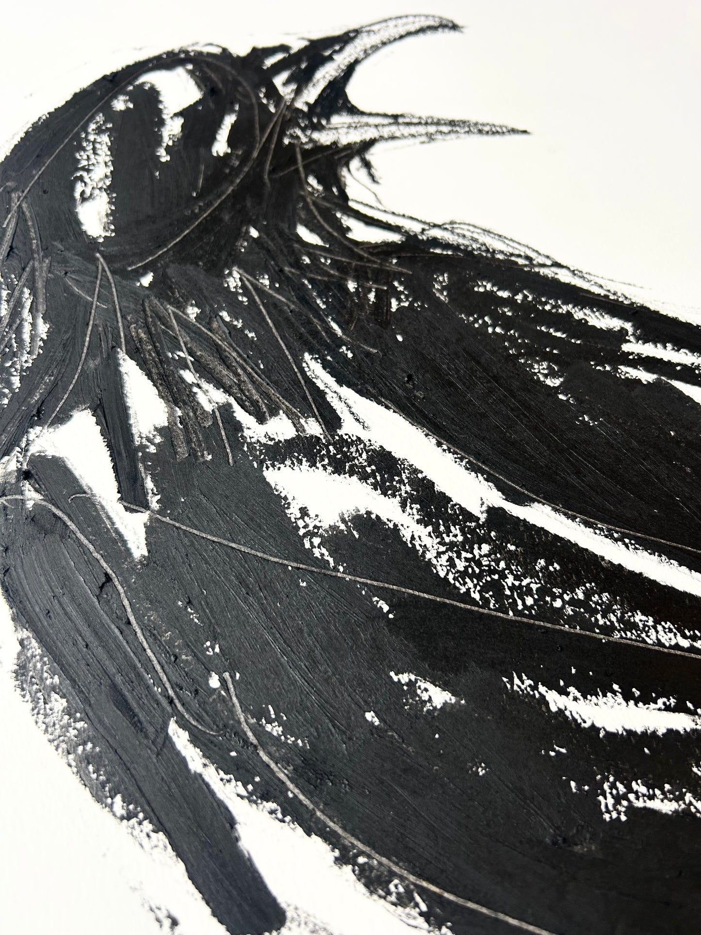 Calling Crow II (Original Artwork)