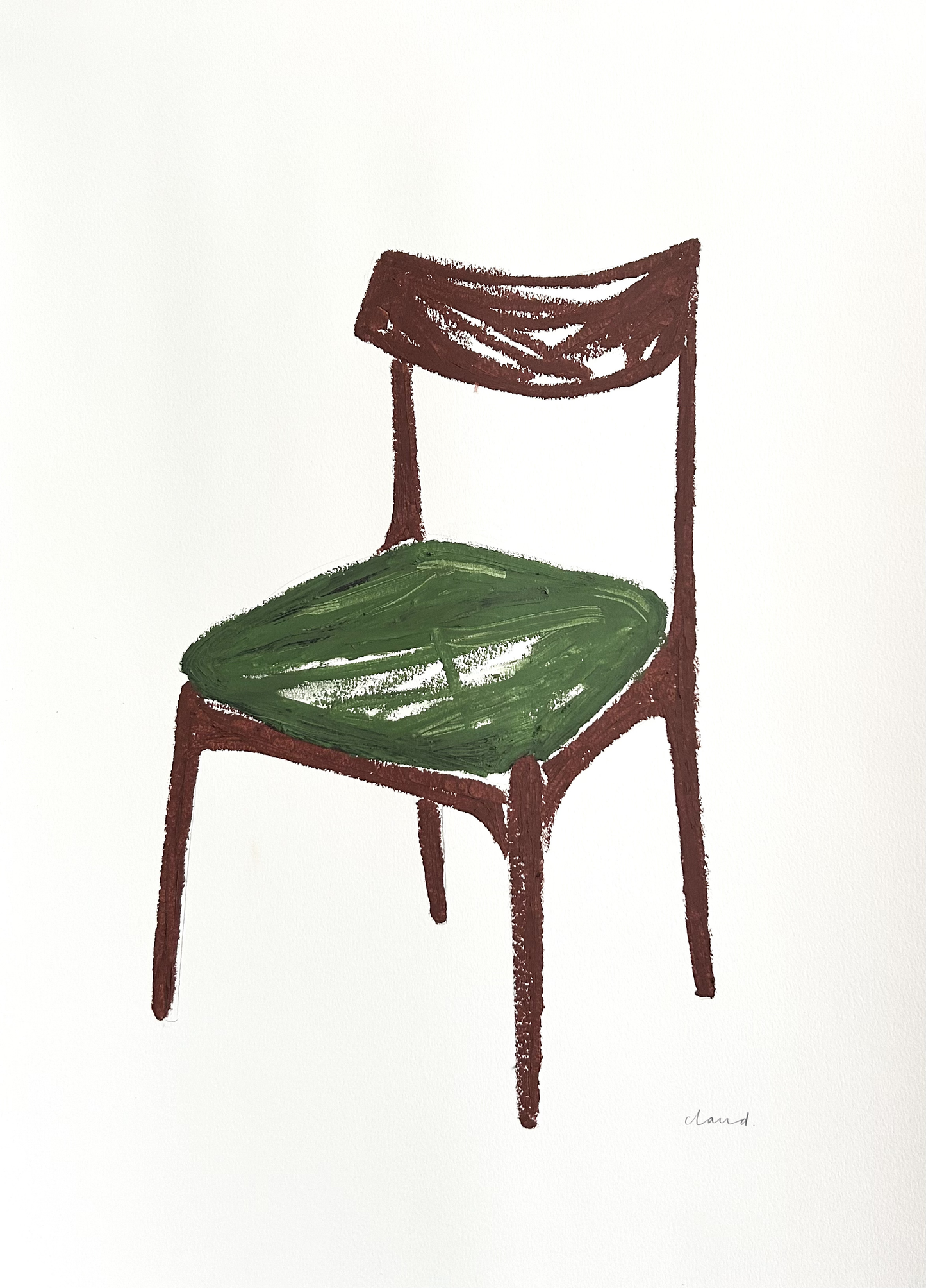 Funder-Schmidt & Madsen Chair (Original Artwork)