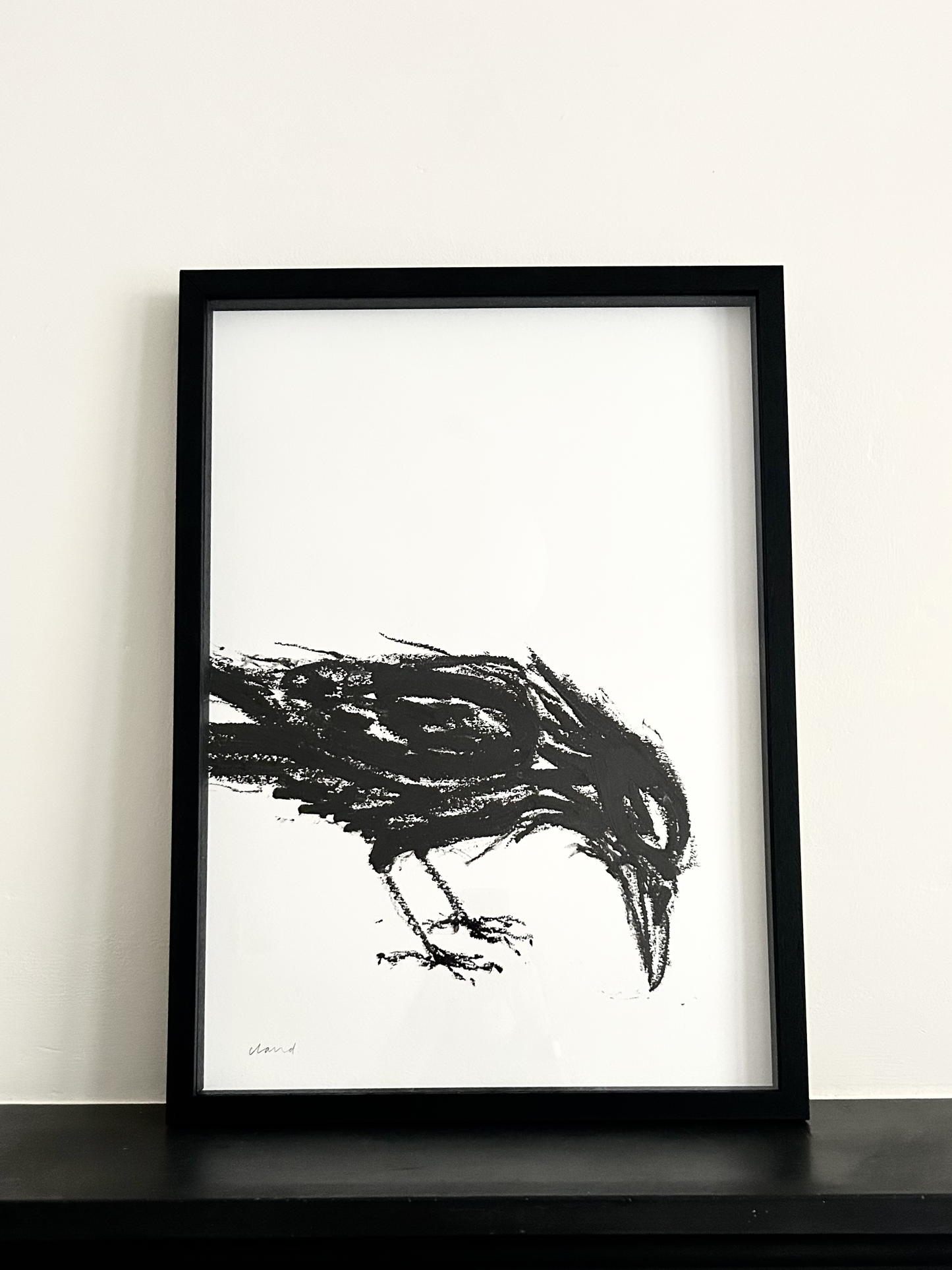 Pecking Crow III (Original Artwork)