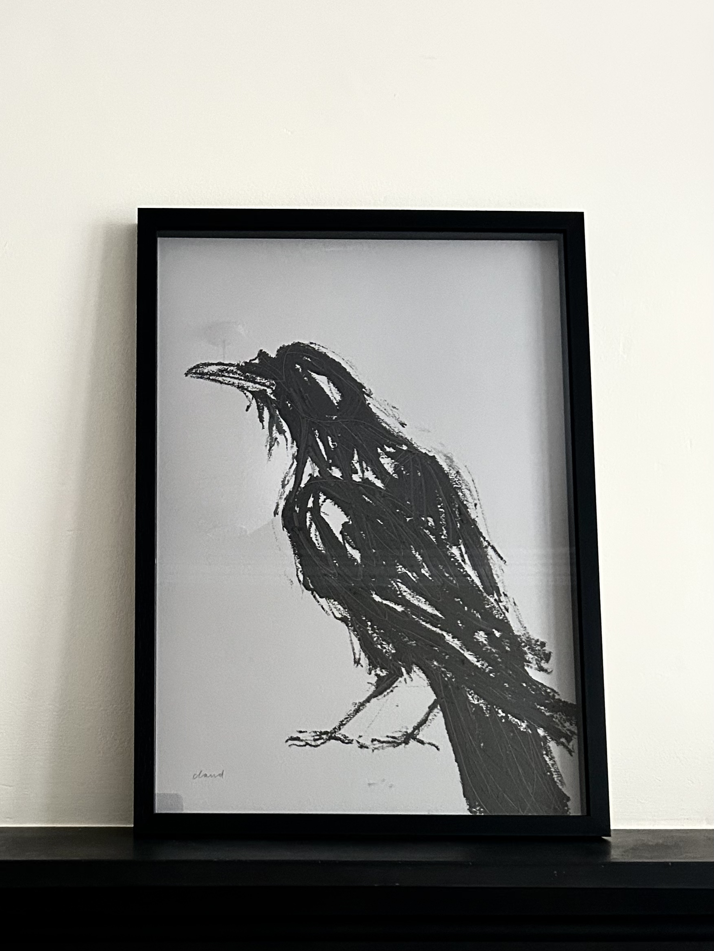 Waiting Crow II (Original Artwork)