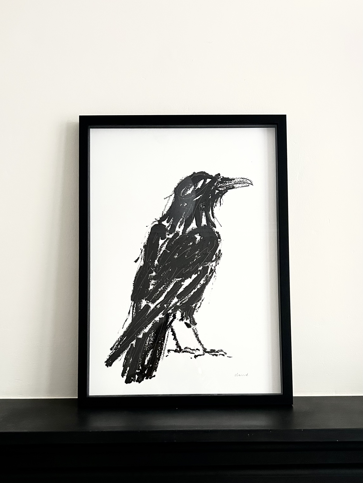 Watching Crow (Original Artwork)