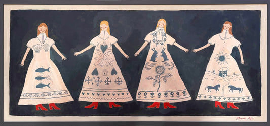 The Dancers (Original Artwork)