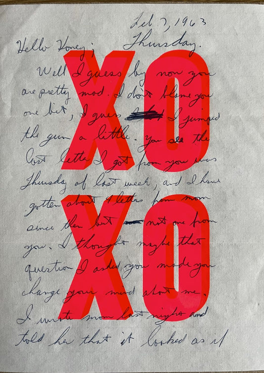 XO XO Love Letter