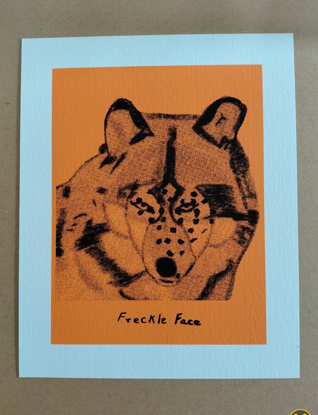 Freckles Face (Print)