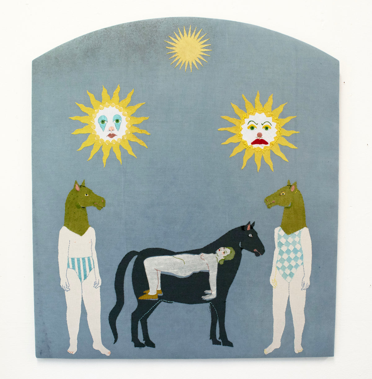 Safe Inside a Horse (Original Artwork)