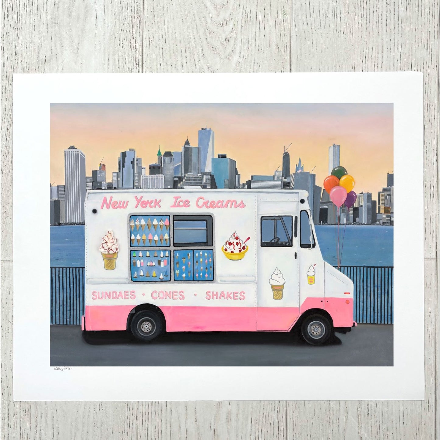 New York Ice Cream Van