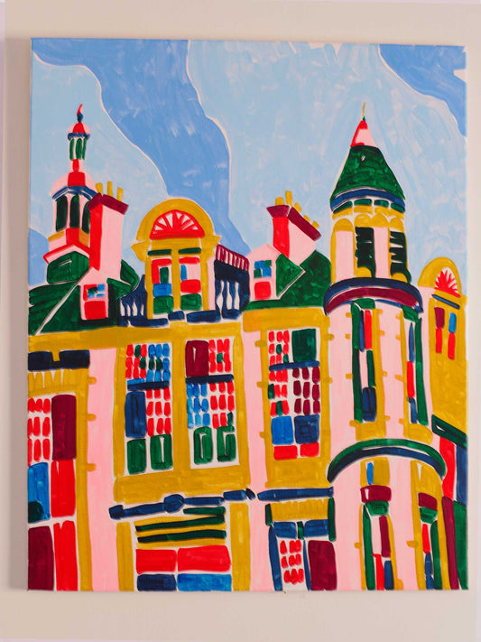 Hampstead Castle (Original Artwork)