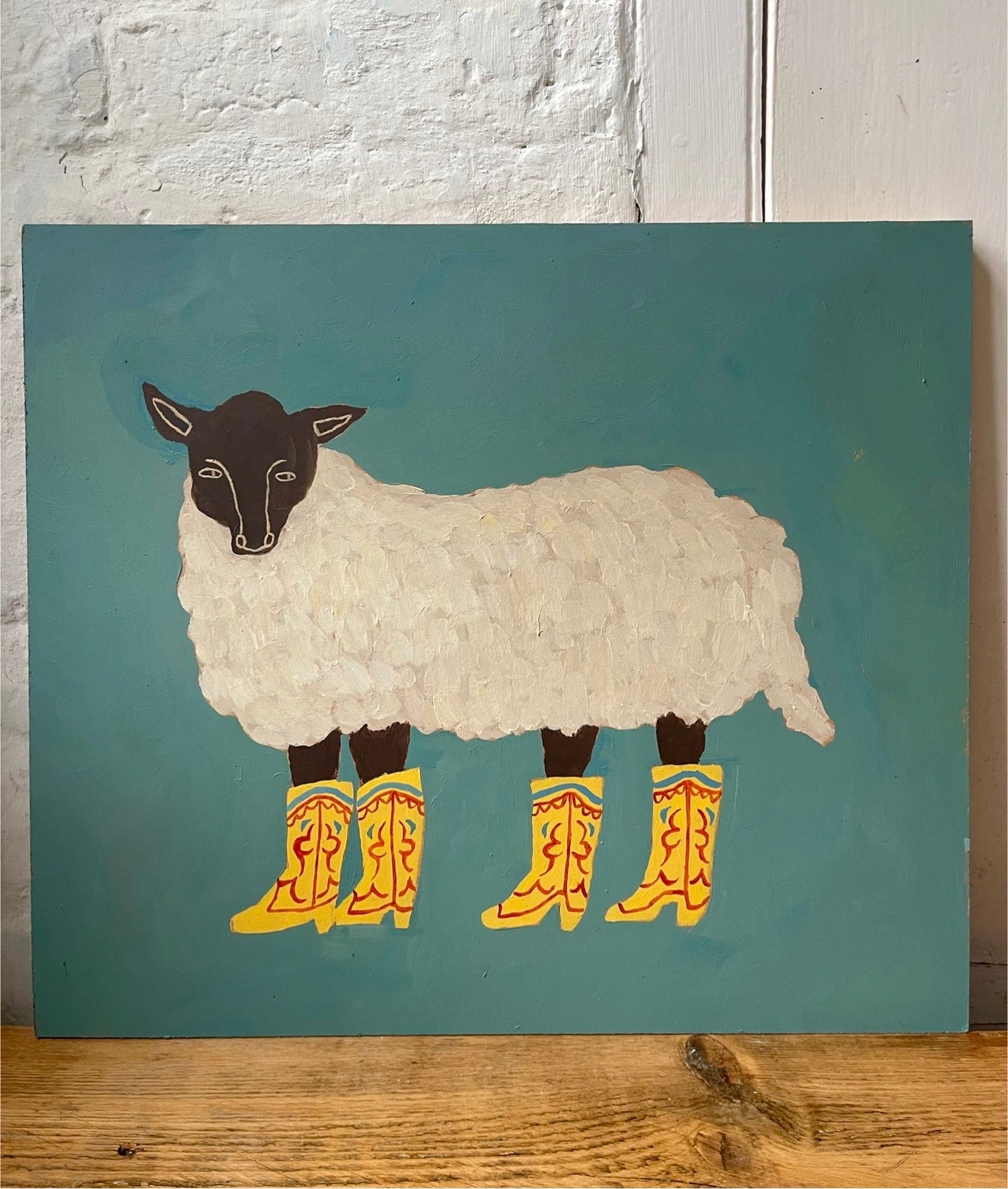 Sheep in Boots (Original Artwork)