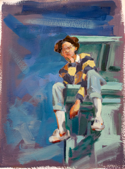 Thinker (Original Artwork)