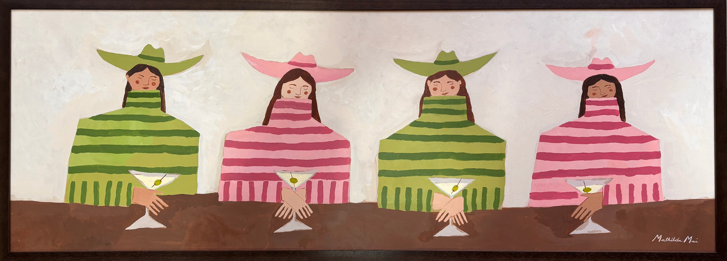 Martini Cowgirls (Original Artwork)