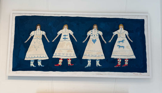Dancing Cowgirls (Original Artwork)
