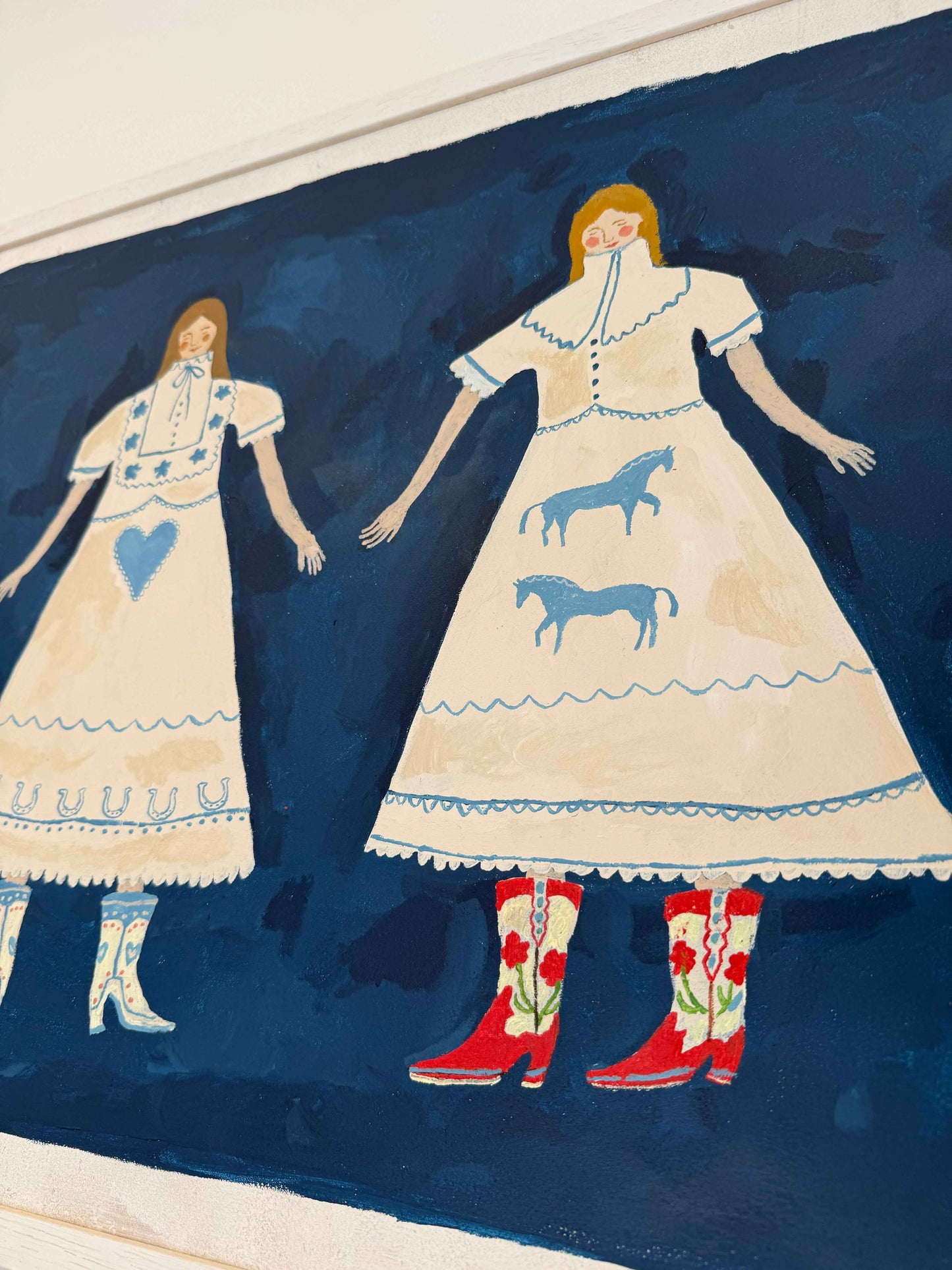 Dancing Cowgirls (Original Artwork)