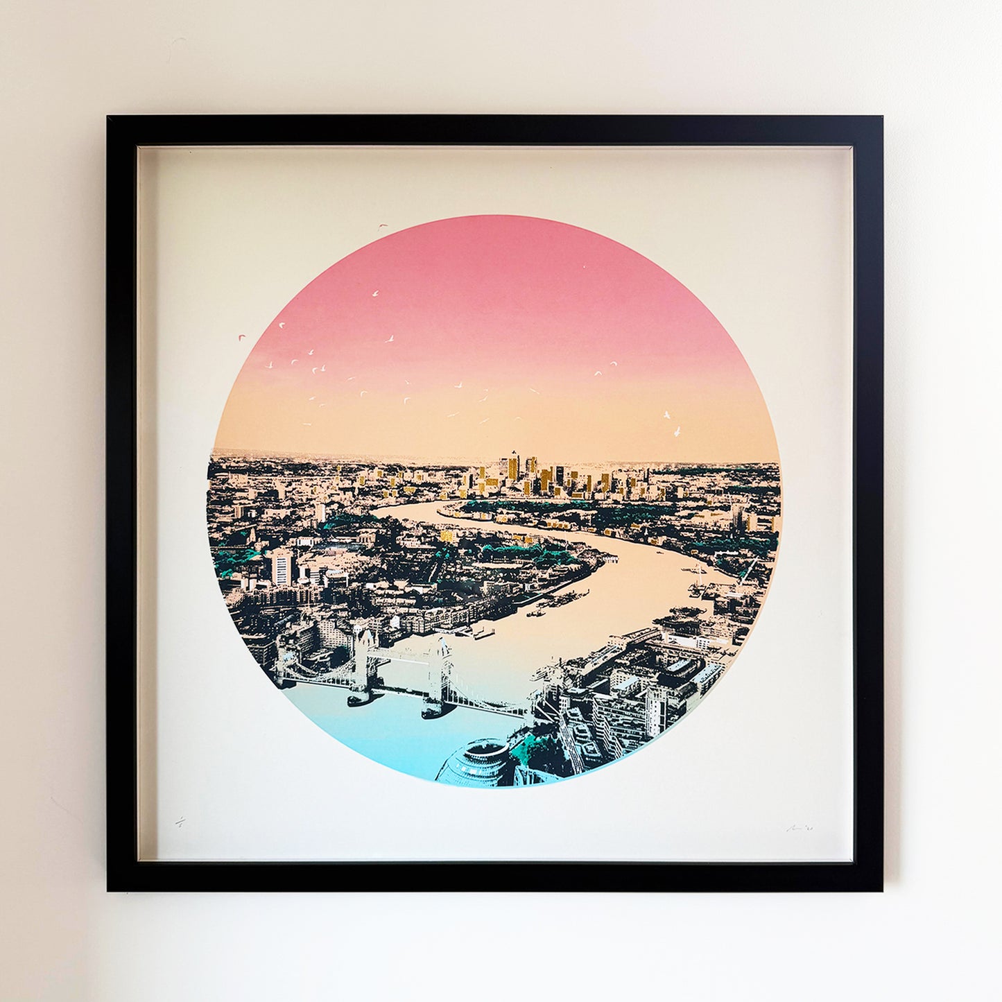 Evening Flight, London (Print)