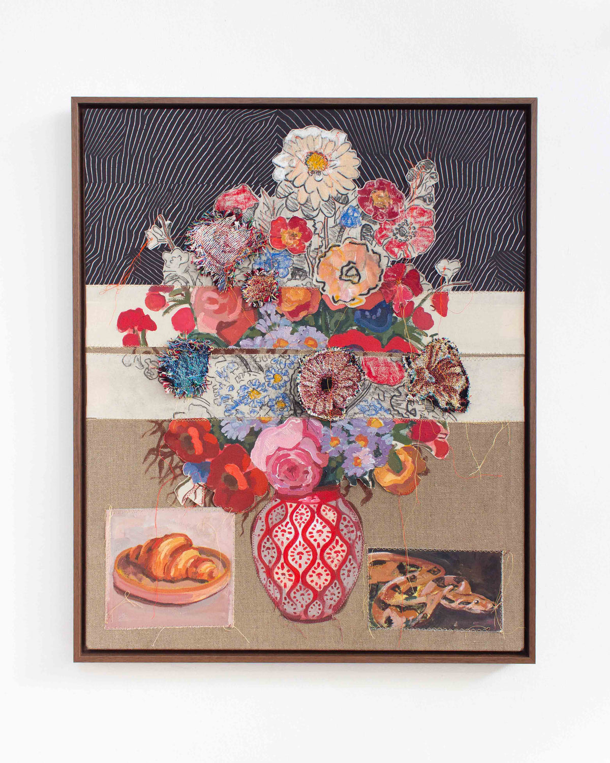 Red Vase (Original Artwork)
