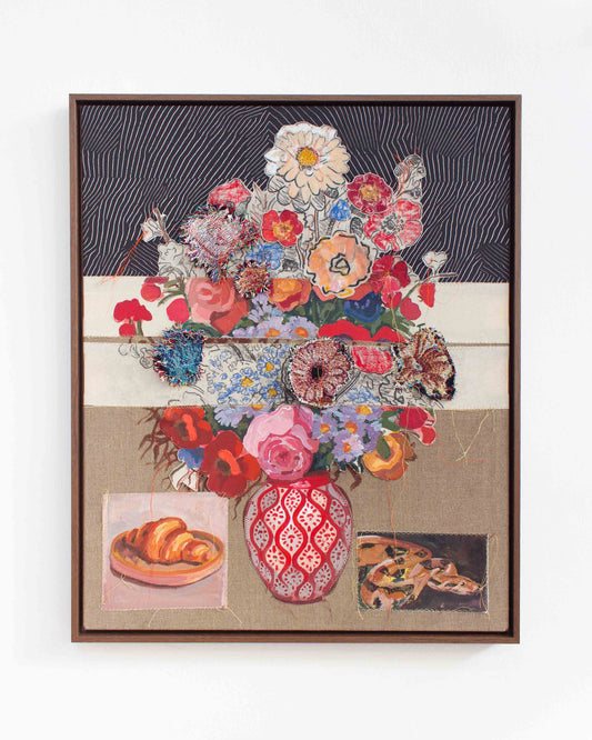 Red Vase (Original Artwork)