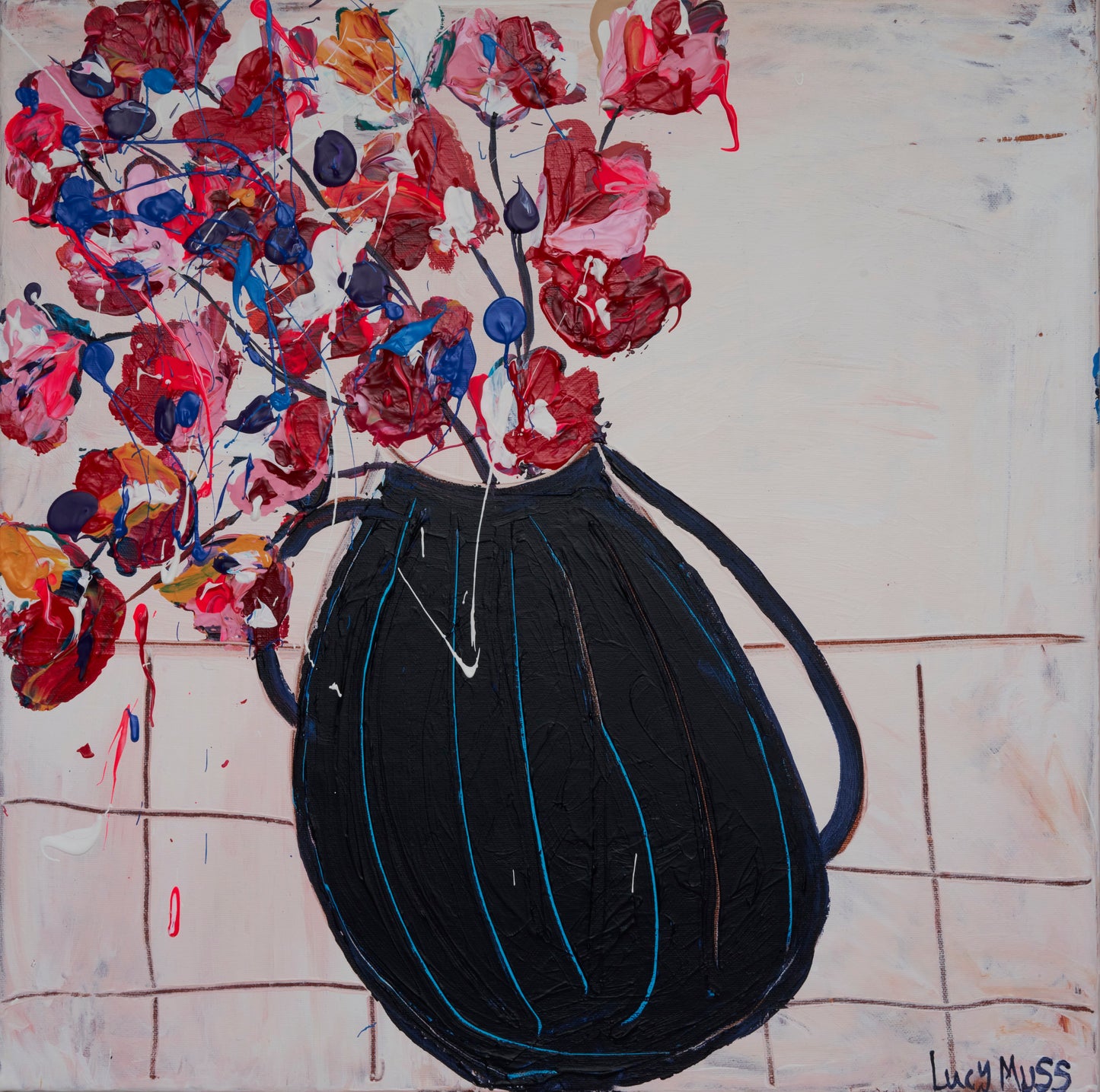 Petals In Flight (Original Artwork)