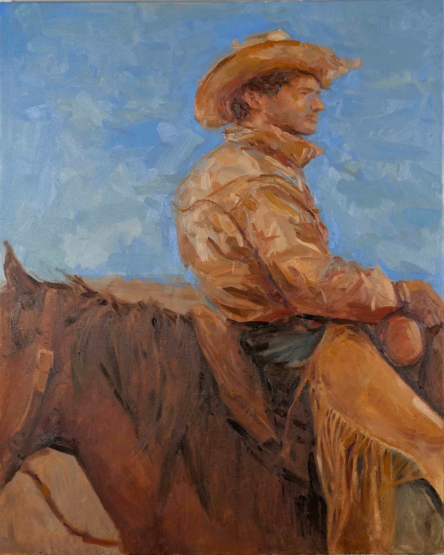 Reverse Cowboy - 4 (Original Artwork)