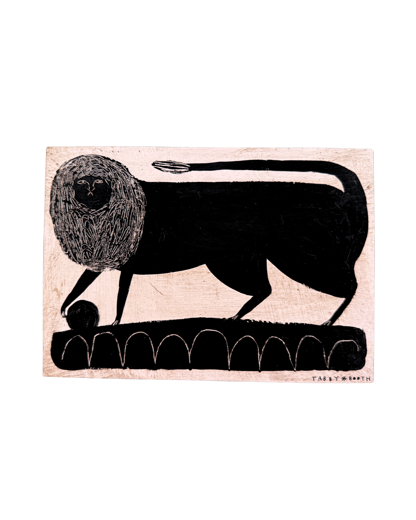 Staffordshire Lion (Original Artwork)