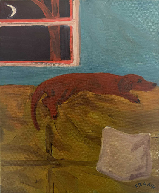 Sleepy Sausage (Original Artwork)